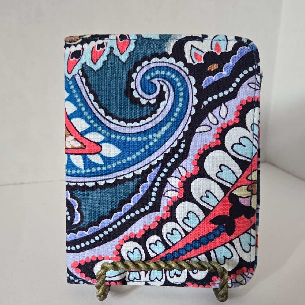 Vera Bradley Paisley Print Passport Holder  4 1/4"X5 1/2"
